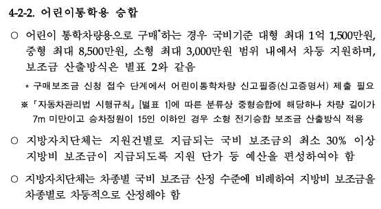 스타리아 EV 보조금