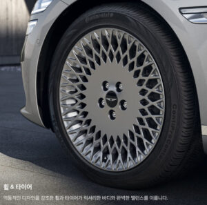 G80 19인치 하이퍼 실버 휠