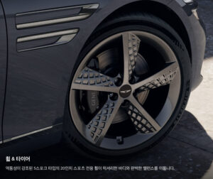 G80 20인치 다크 스퍼터링 휠