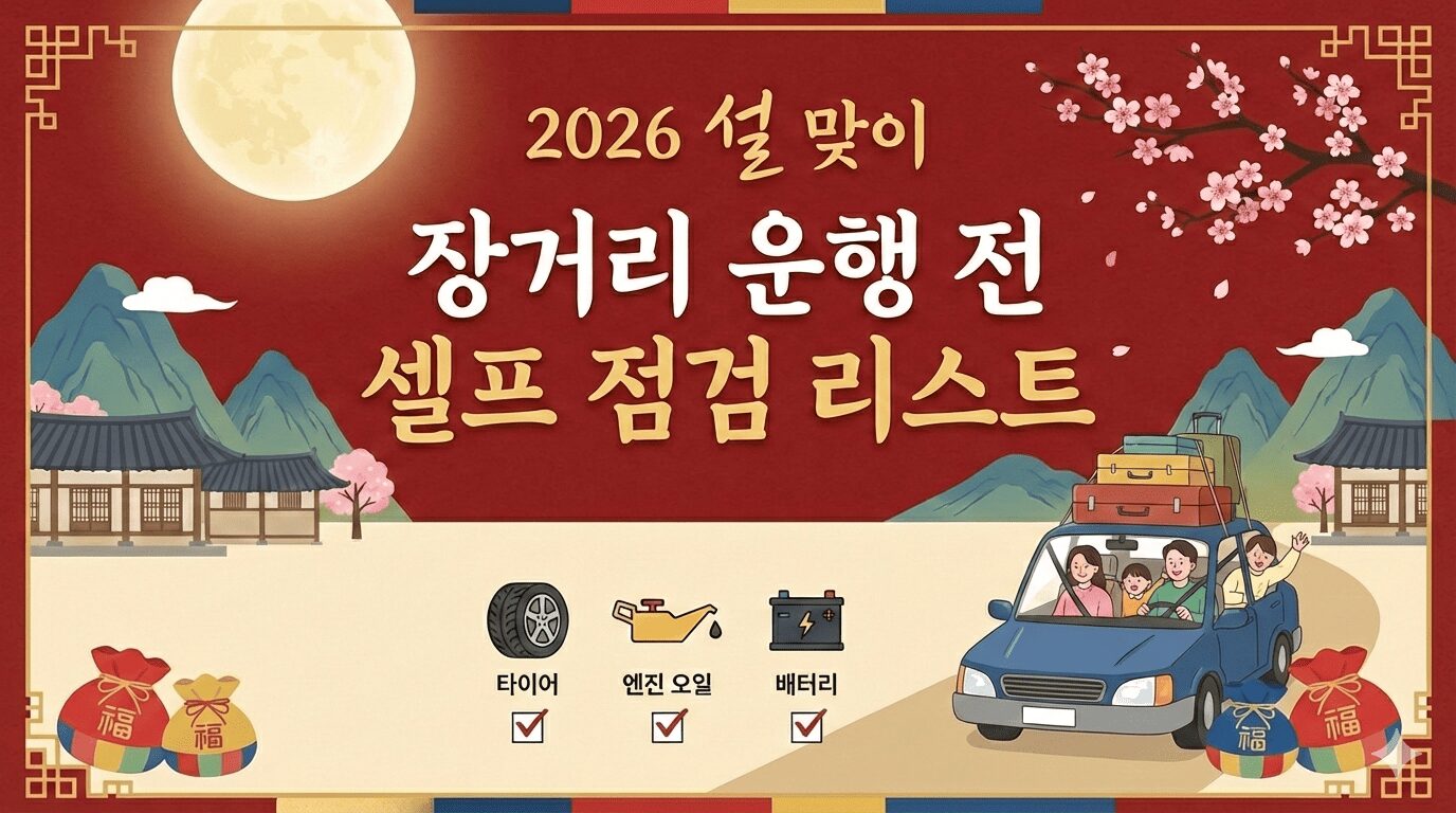 장거리 운행 전 셀프 점검